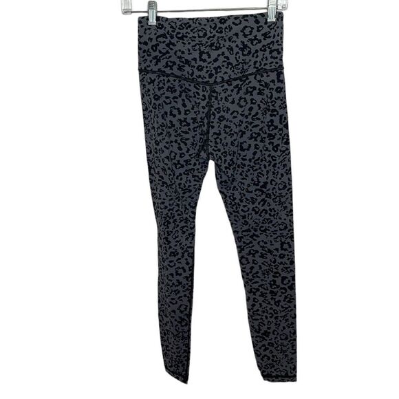 Athleta Leopard Print Elation High Rise Leggings. Size Small. - Picture 7 of 11